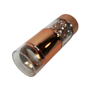 Nailart Stempel - Rosegold mit Steinen